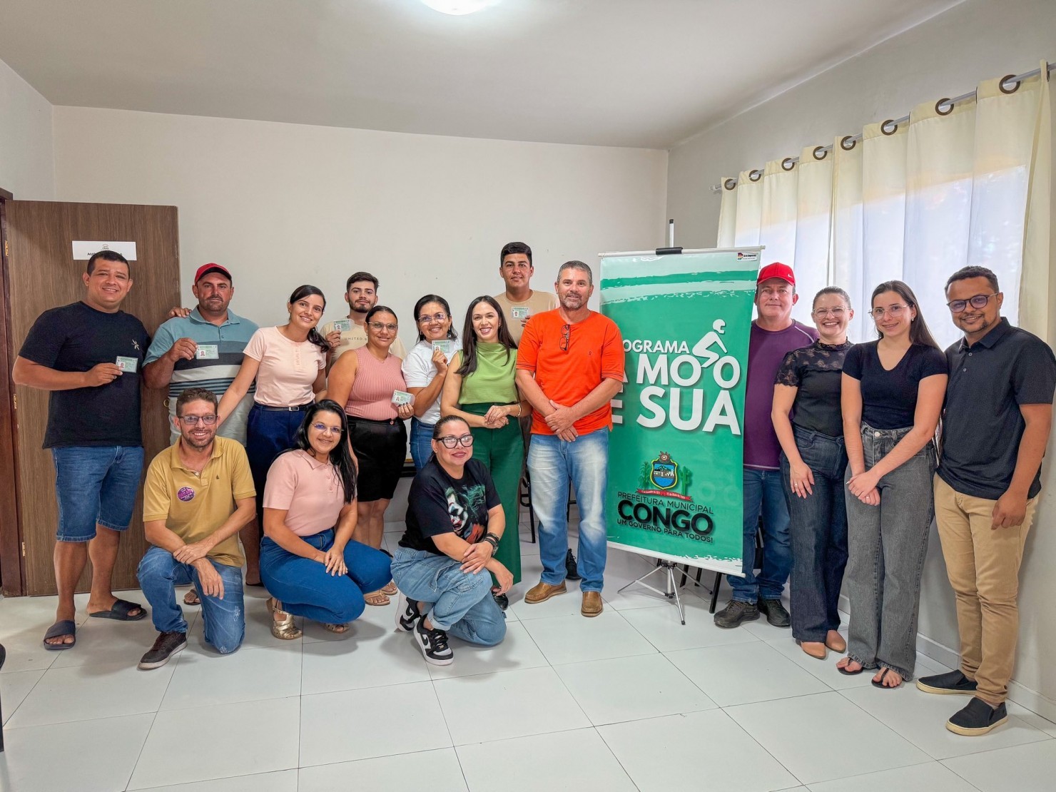 Entrega de CNH´s do Programa A Moto é Sua.